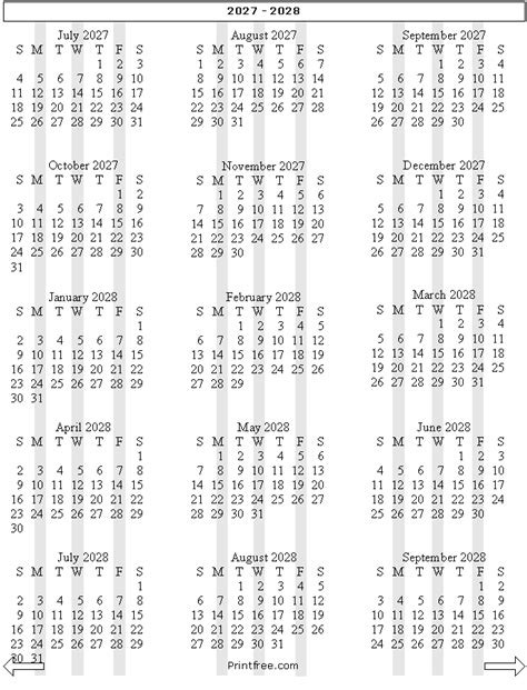 15 month school year calendar 2027-2028