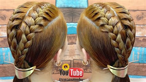 Hermoso Peinado En Trenza F Cil Peinado Para Ni As Youtube