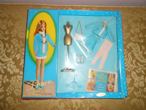 Topper Dawn Doll Clothes In Package 1969 Chainer Up 2021077065