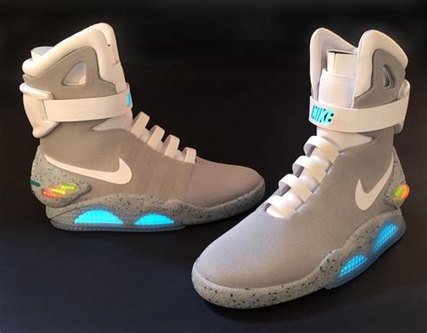 Auto-Lacing Nike Mag Marty McFly sneakers are up for auction | Sole ...