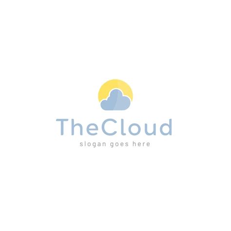 Premium Vector Cloud Vector Logo Design