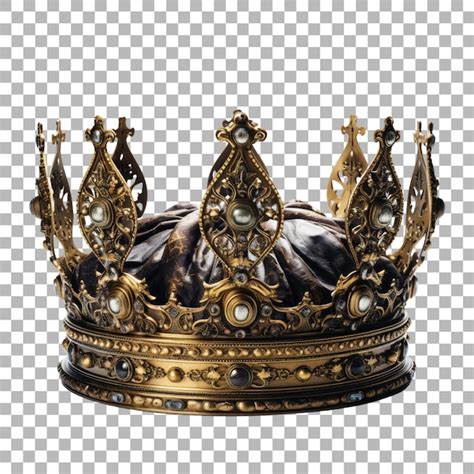 Premium Psd Gold Crown On Transparent Background