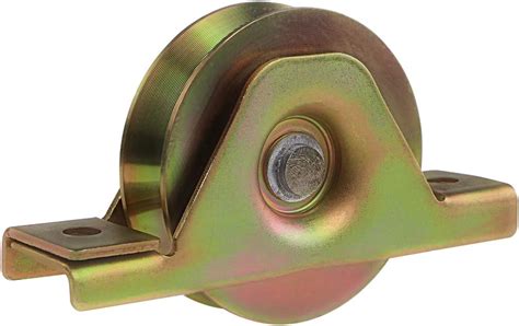 Buy Skelang 3 Inches Sliding Gate Wheels Zinc Finished V Groove Caster