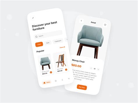 Furniture App by Soni on Dribbble