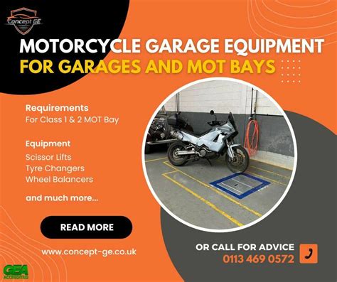 Motorcycle Garage Equipment For Workshops And Mot Bays