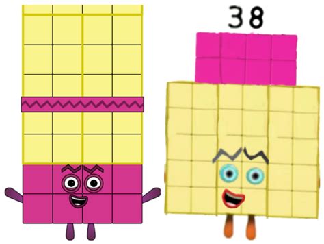 Numberblocks To Same A 38 By Jeanpaulfelix On Deviantart