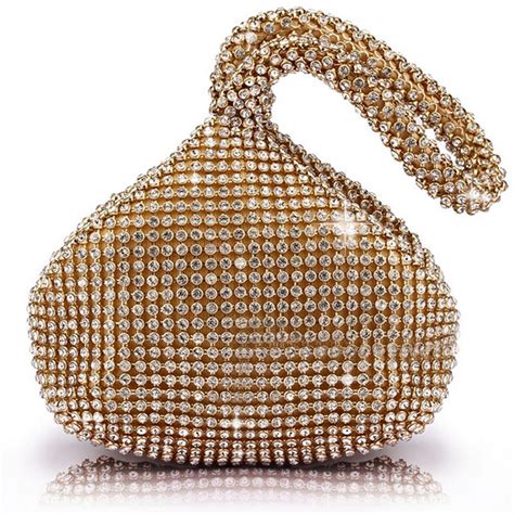 Large Online Shopping Mall Women Diamond Rhinestone Shoulder Bag Bling