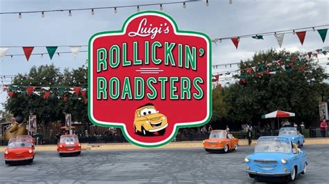 Luigis Rollickin Roadsters Disneys California Adventure Line