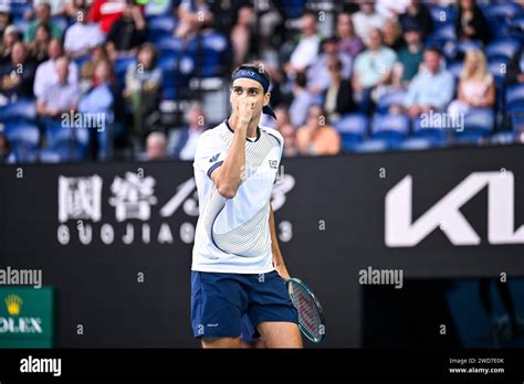 Paris France 18th Jan 2024 Lorenzo Sonego During The Australian