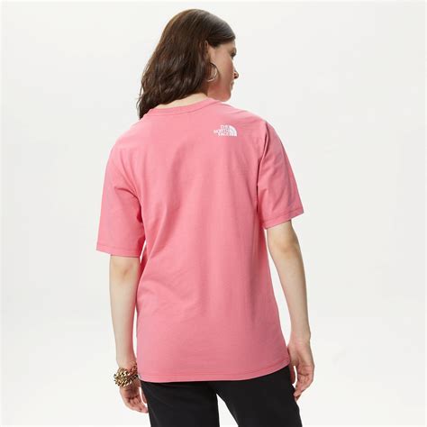 The North Face Relaxed Simple Dome Kad N Pembe T Shirt Kadin T Shirt