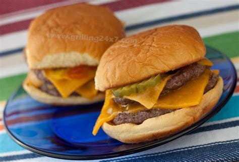 McDonalds Double Cheeseburger Copycat Recipe Grilling 24x7