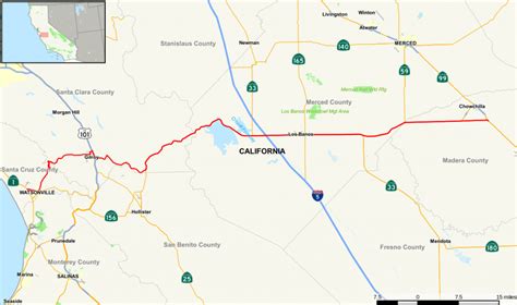 Highway 41 California Map | Free Printable Maps