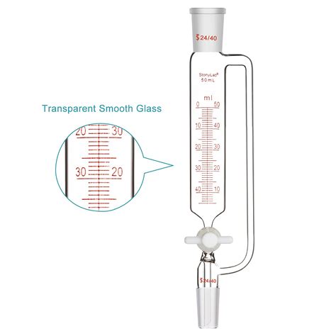 Buy Stonylab Pressure Equalizing Graduated Addition Funnel