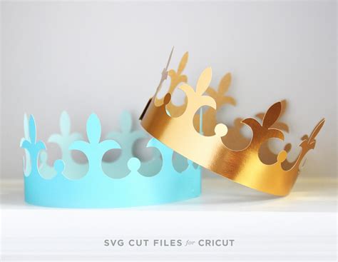 King Crown Svg Cutting Files For Cricut Silhouette Scanncut2 Etsy