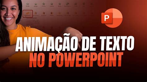 Como Fazer ANIMAÇÃO DE TEXTO no PowerPoint PASSO A PASSO YouTube