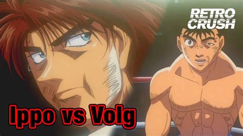 Ippos Gazelle Punch Vs Volgs White Fang Hajime No Ippo The