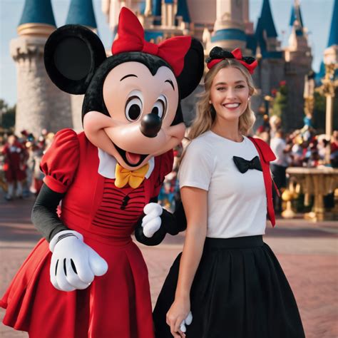 Theme Park Outfit Ideas Mickey Mouse Monochrome Look Fashionmate