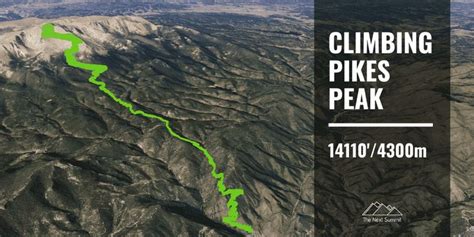 Hiking Pikes Peak | Route Description, Map & Advice in 2022 | Pikes ...