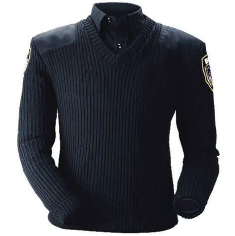 Blauer 200 Commando Wool V Neck Sweater Navy Ebay