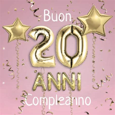 Amazon Buon Compleanno 20 Anni Il Libro D Oro Dei Miei 20 Anni