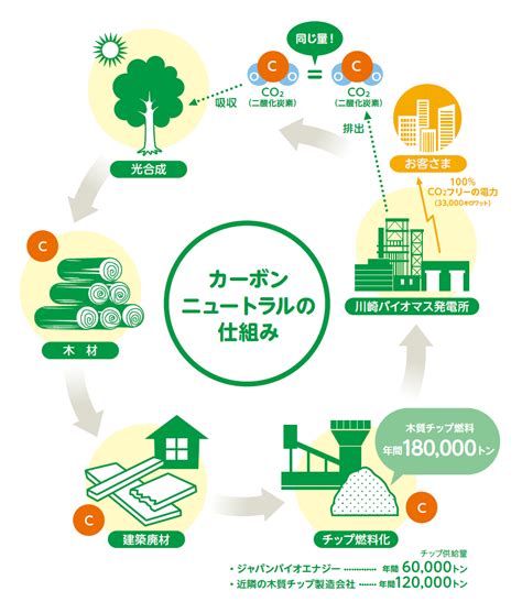 カーボンニュートラル ｜ 川崎バイオマス発電株式会社