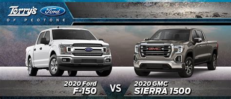 2020 Ford F 150 Vs Gmc Sierra 1500 Bourbonnais Il Mateno Research