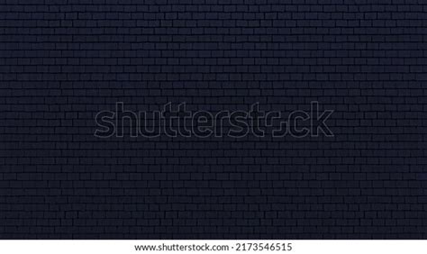 Brick Wall Pattern Dark Blue Background Stock Photo 2173546515 ...