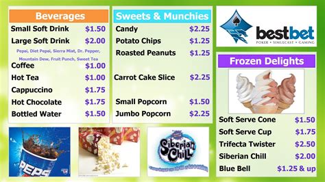 Concession Stand Menu Template Detrester