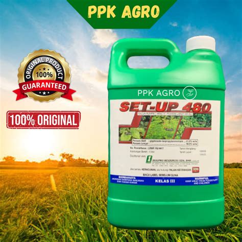 L Set Up Glyphosate Racun Rumpai Racun Rumput Lalang Racun