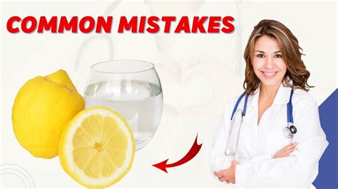 Drinking Lemon Water Does This To Your Body 5 Common Mistakes People