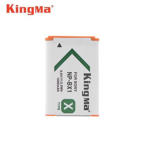 KingMa แบตเตอร NP BX1 USB LCD Dual Charger สำหรบ Sony ZV 1 RX100M7