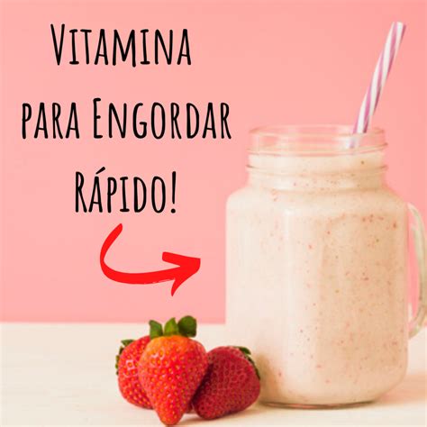 Vitamina para Engordar Bebida BOMBA para Ganhar Peso Rápido