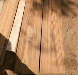 7 Feet Rectangular Ghana Teak Wood Plank For Construction At Rs 2800