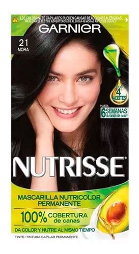 Kit Tintura Garnier Nutrisse Regular Clasico Mascarilla Nutricolor