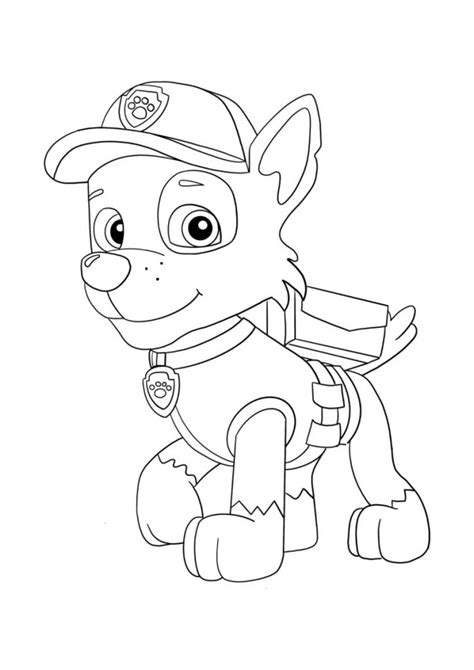 Disegni Da Stampare E Colorare Dei Cani Della Paw Patrol Coloradisegni Sexiz Pix