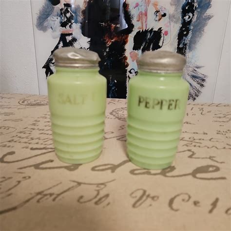 Jadeite Other Vintage Jadeite Salt And Pepper Shakers Poshmark