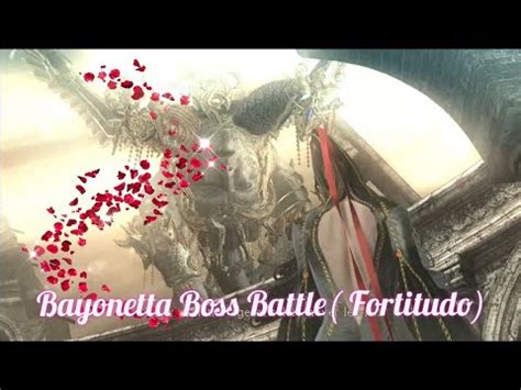 Bayonetta Boss Battle Fortitudo Gameplay Youtube