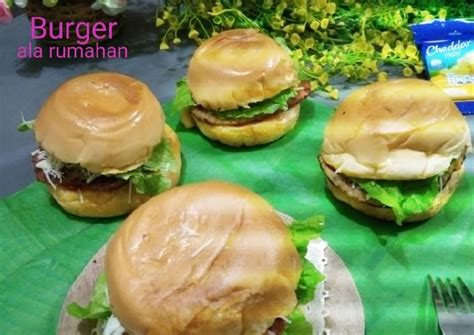 Resep Burger Oleh Mak Win Cookpad