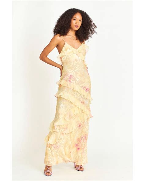 Loveshackfancy Rialto Maxi Dress In Natural Lyst