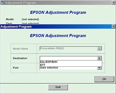 Epson l1300 resetter adjustment program resetter - etprecipe