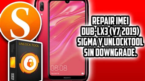 F4 Huawei Y7 2019 Dub Lx3 Con Unlocktool And Sigma 🤠 Youtube