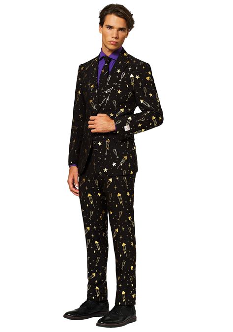 Opposuit Fancy Fireworks Suit Men's