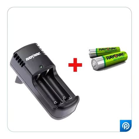 Cargador Pilas Recargables Aa Aaa Rayovac 2 Aaa 600mah