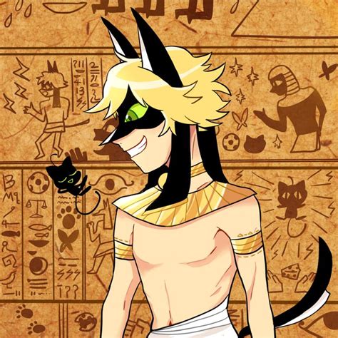 Egypt Version Chat Noir Miraculers Miraculous Ladybug Fan Art Miraculous Ladybug Ladybug