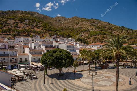 Pueblo De Mijas Vista Del Pueblo De Mijas En Un D A Soleado Costa Del