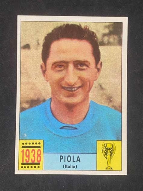 Panini World Cup Mexico 70 - History 1938 Silvio Piola - - Catawiki