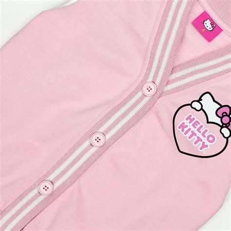 Ripley CASACA MANGA LARGA ALGODÓN NIÑA HELLO KITTY ROSADO BA8621R