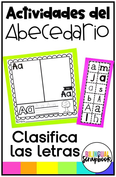 Centros Y Actividades Del Abecedario Bundle Alphabet Activities In Spanish Abecedario