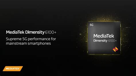 MediaTek Perkenal Dimensity 6100 Untuk Peranti Kelas Pertengahan