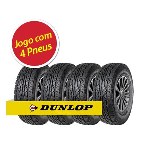 Kit Pneu Aro Dunlop R At T Unidades Submarino